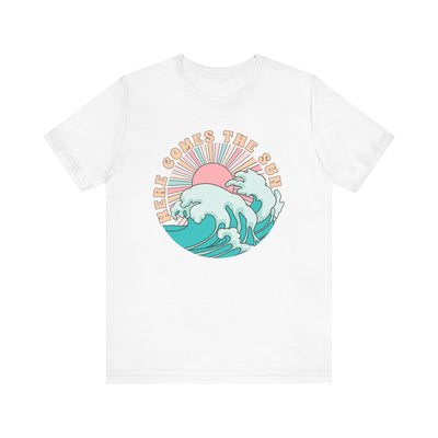 Here Comes The Sun Unisex Jersey Short Sleeve Tee