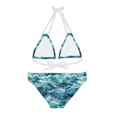 Dilucendro Strappy Bikini Set (AOP) DSB-01