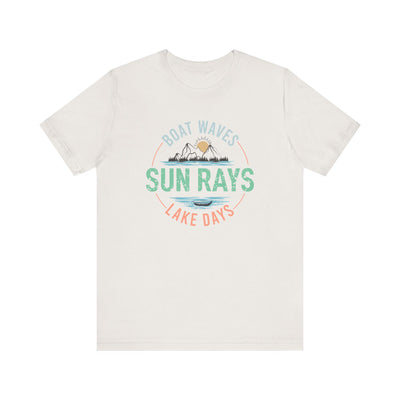Sun Rays Unisex Jersey Short Sleeve Tee