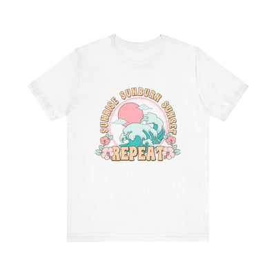 Sunburn Unisex Jersey Short Sleeve Tee
