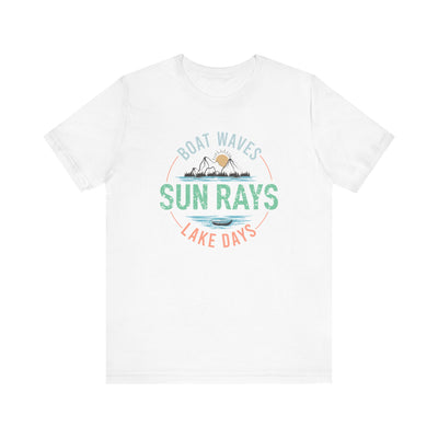 Sun Rays Unisex Jersey Short Sleeve Tee