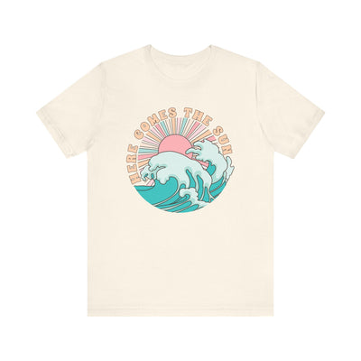 Here Comes The Sun Unisex Jersey Short Sleeve Tee
