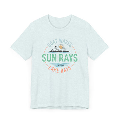 Sun Rays Unisex Jersey Short Sleeve Tee