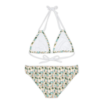 Dilucendro Strappy Bikini Set (AOP) DSB-05