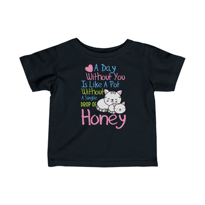 A Day Without You Infant Fine Jersey Tee