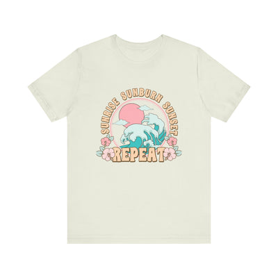 Sunburn Unisex Jersey Short Sleeve Tee