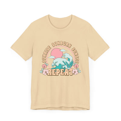 Sunburn Unisex Jersey Short Sleeve Tee