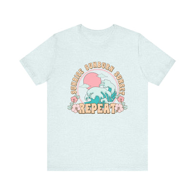 Sunburn Unisex Jersey Short Sleeve Tee