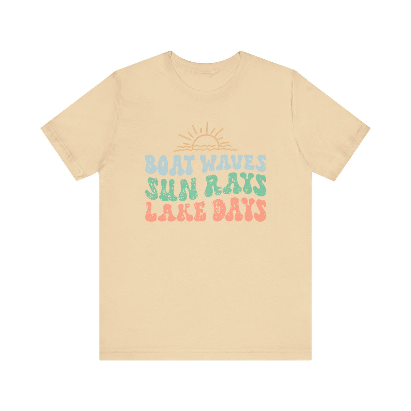 Boat Waves Unisex Jersey Short Sleeve Tee