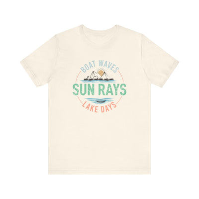 Sun Rays Unisex Jersey Short Sleeve Tee