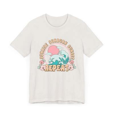 Sunburn Unisex Jersey Short Sleeve Tee