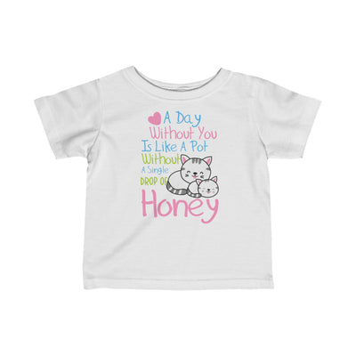 A Day Without You Infant Fine Jersey Tee