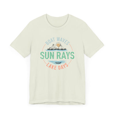 Sun Rays Unisex Jersey Short Sleeve Tee