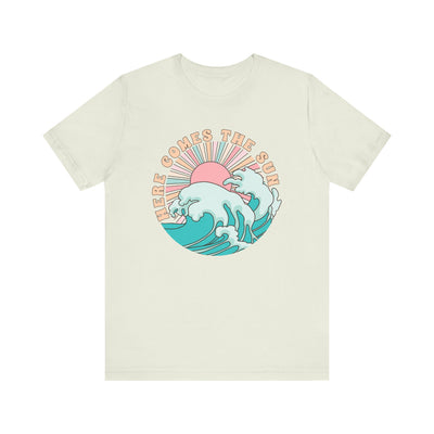 Here Comes The Sun Unisex Jersey Short Sleeve Tee
