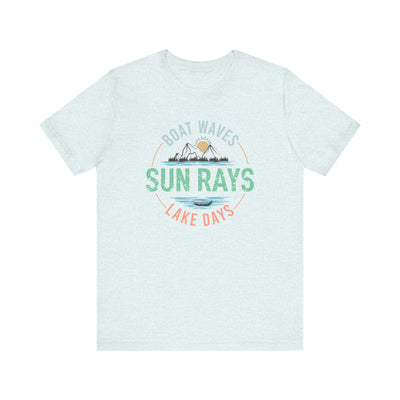 Sun Rays Unisex Jersey Short Sleeve Tee