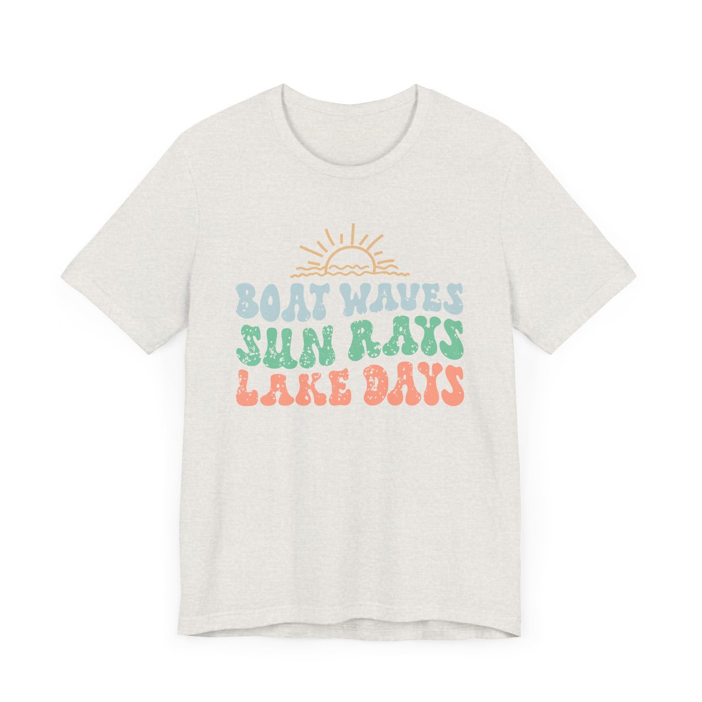 Boat Waves Unisex Jersey Short Sleeve Tee