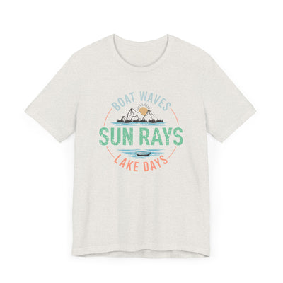 Sun Rays Unisex Jersey Short Sleeve Tee