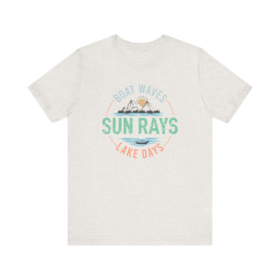 Sun Rays Unisex Jersey Short Sleeve Tee