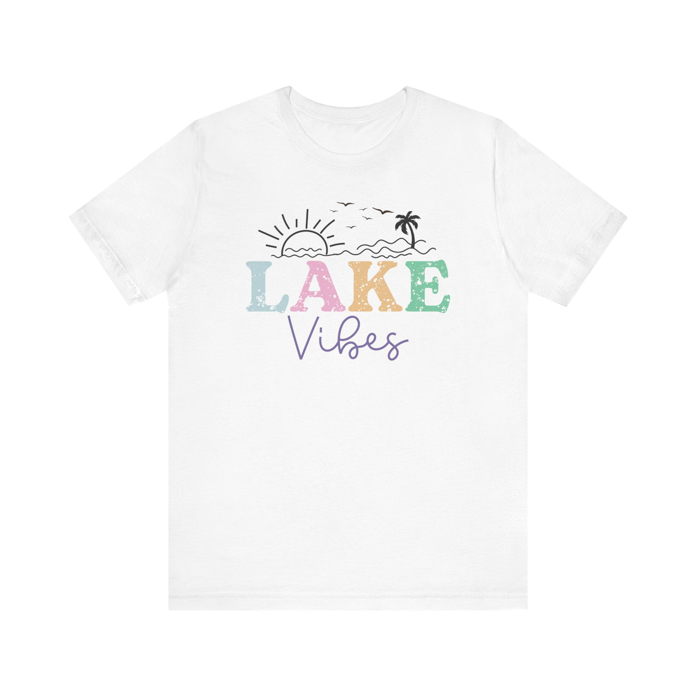 Lake Vibes Unisex Jersey Short Sleeve Tee