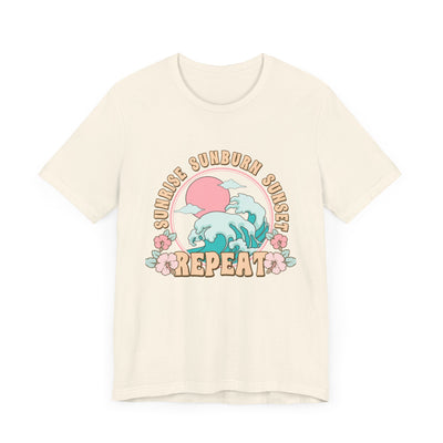 Sunburn Unisex Jersey Short Sleeve Tee