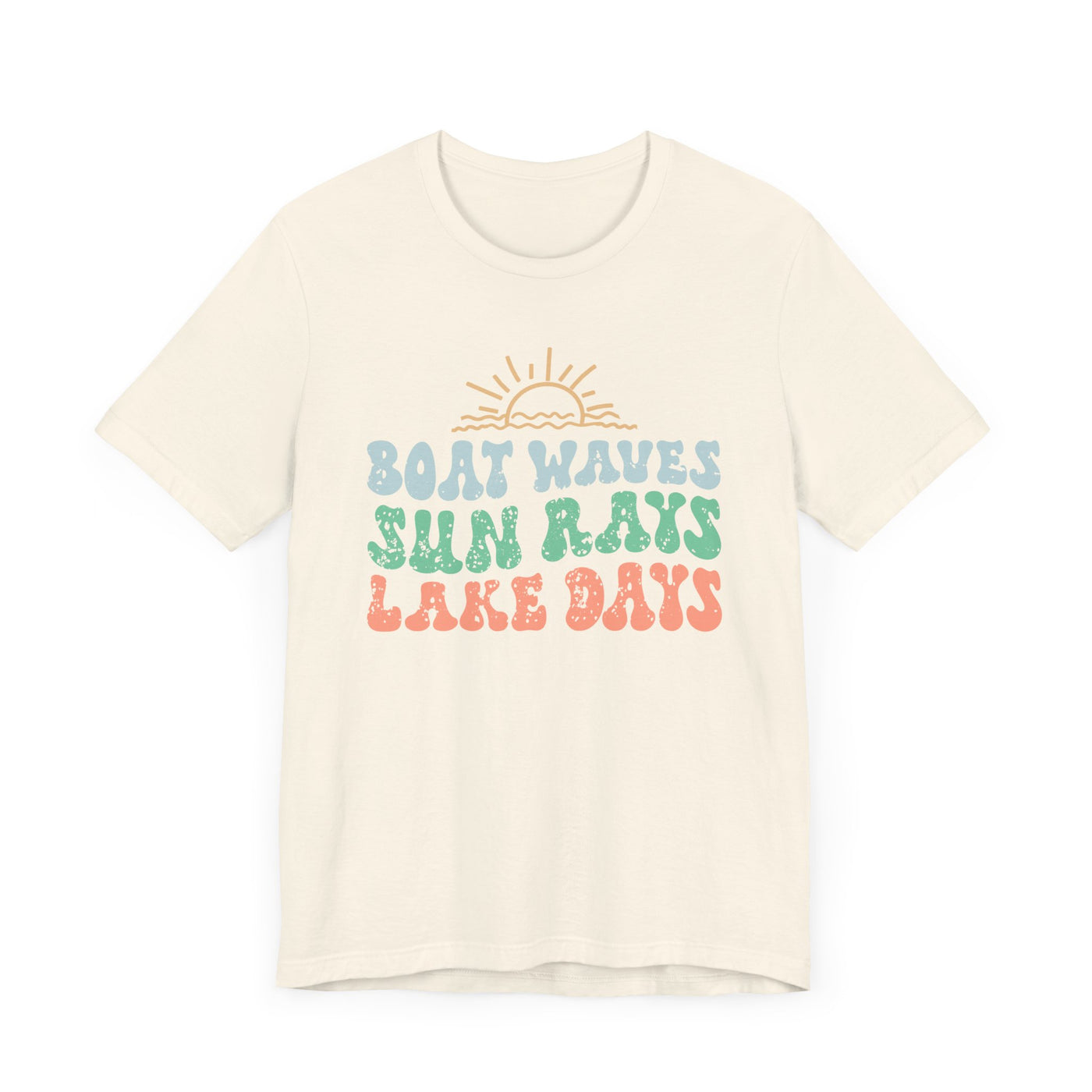 Boat Waves Unisex Jersey Short Sleeve Tee