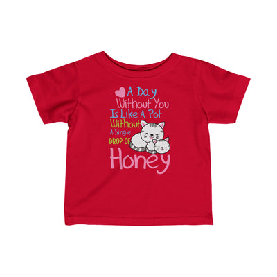 A Day Without You Infant Fine Jersey Tee