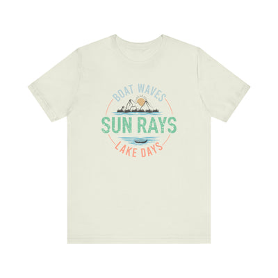Sun Rays Unisex Jersey Short Sleeve Tee
