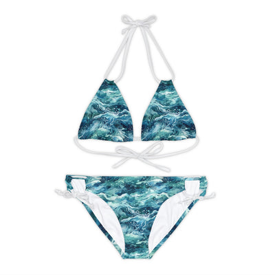 Dilucendro Strappy Bikini Set (AOP) DSB-01