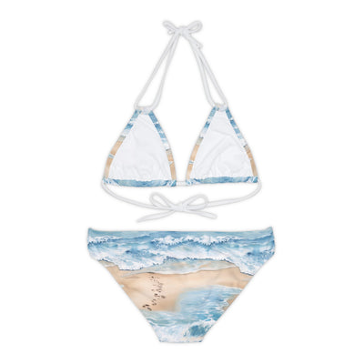 Dilucendro Strappy Bikini Set (AOP) DSB-03