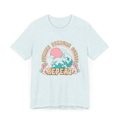 Sunburn Unisex Jersey Short Sleeve Tee