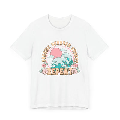 Sunburn Unisex Jersey Short Sleeve Tee