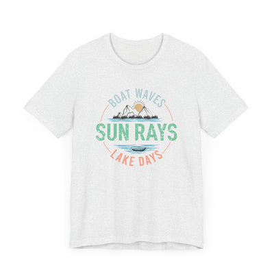 Sun Rays Unisex Jersey Short Sleeve Tee