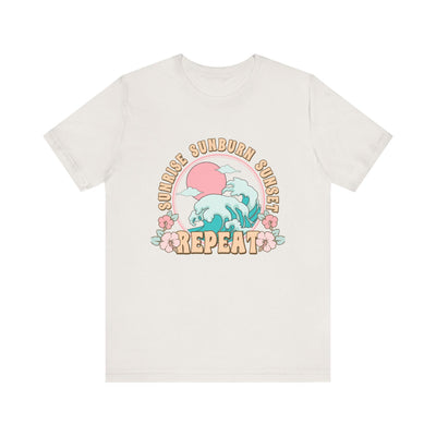 Sunburn Unisex Jersey Short Sleeve Tee