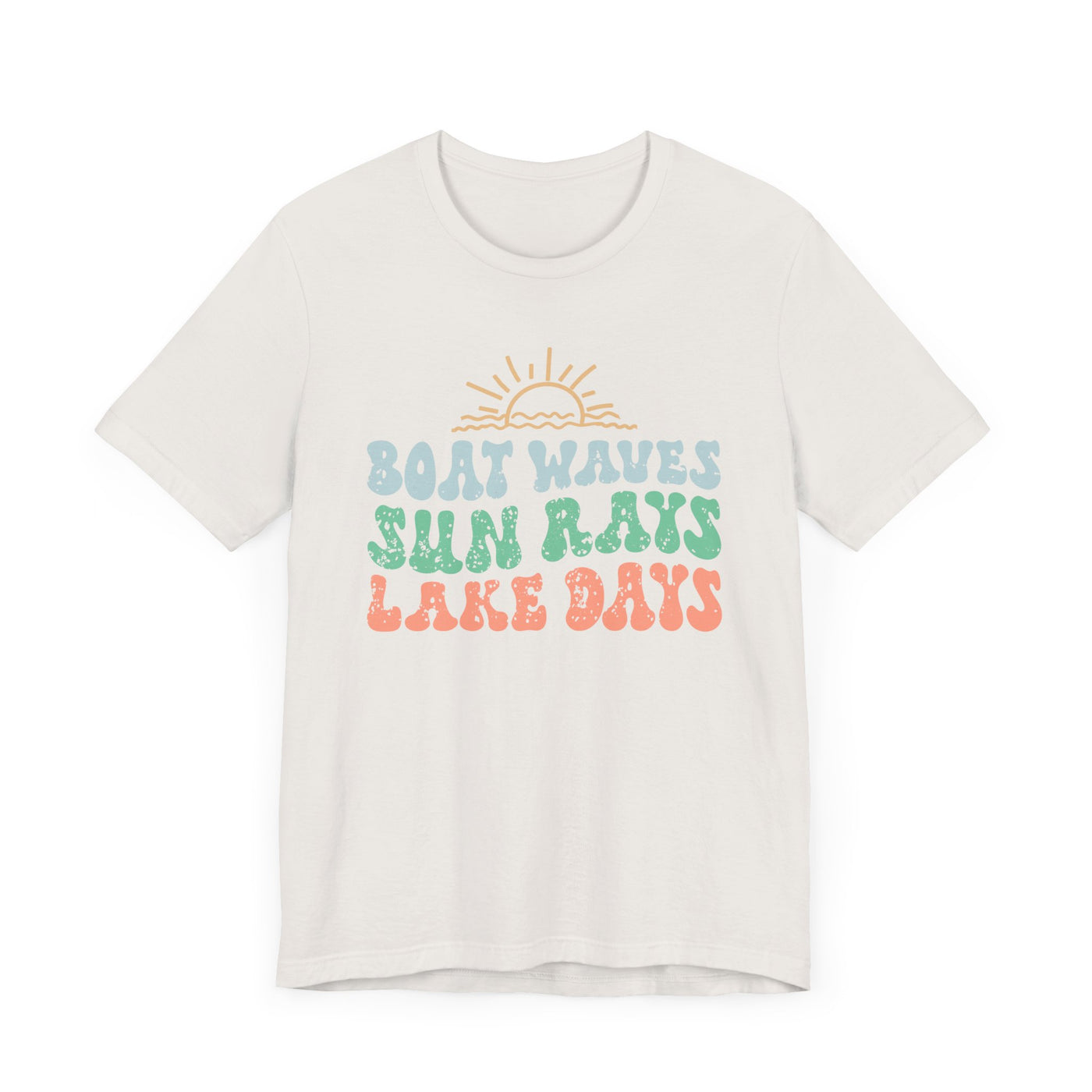 Boat Waves Unisex Jersey Short Sleeve Tee