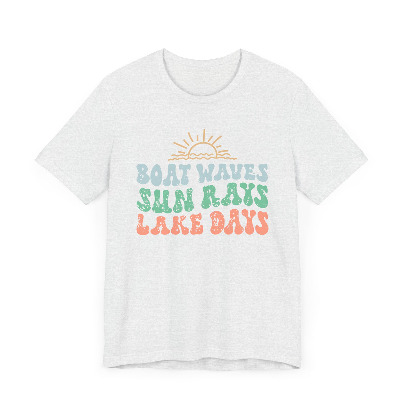 Boat Waves Unisex Jersey Short Sleeve Tee