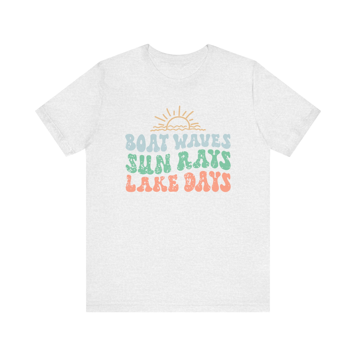 Boat Waves Unisex Jersey Short Sleeve Tee