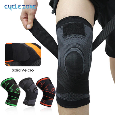 Knee brace for bamboo knee therapy