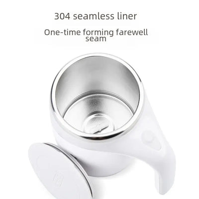 Magnetic Automatic Self-Stirring Coffee Mug