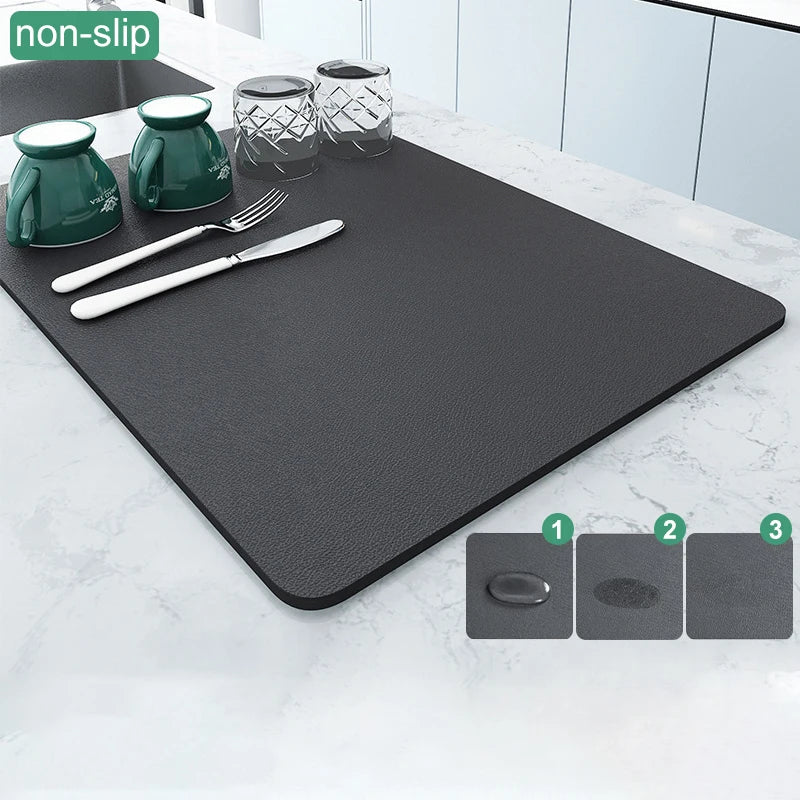 ABSORBENT DRAINING MAT