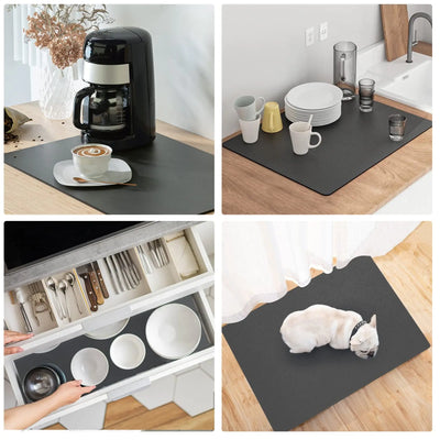 ABSORBENT DRAINING MAT