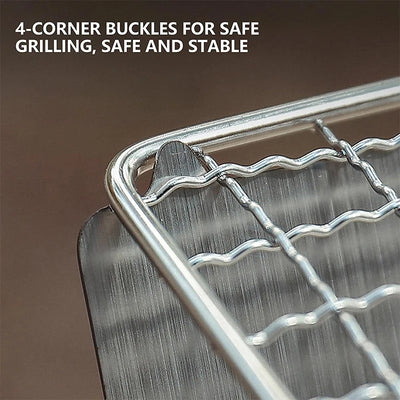 PORTABLE FOLDING BARBECUE GRILL