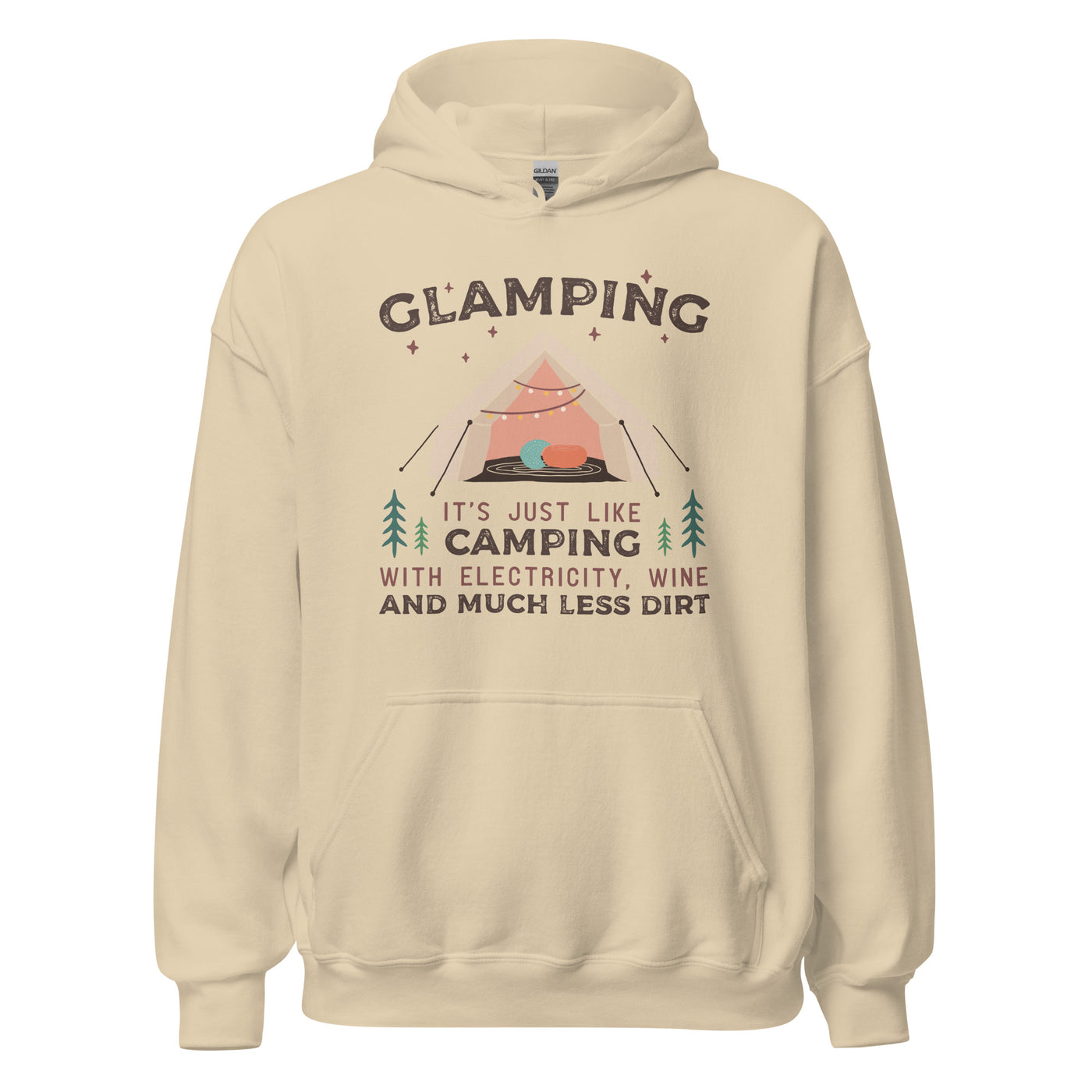 Glamping Unisex Hoodie