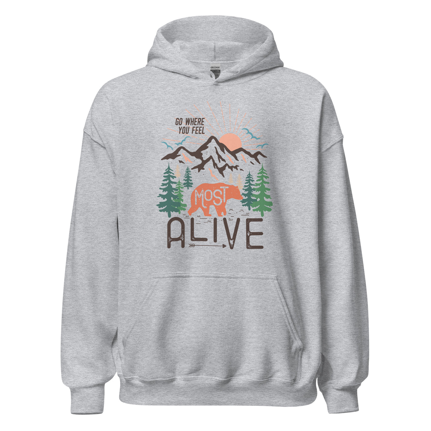 Most Alive Unisex Hoodie
