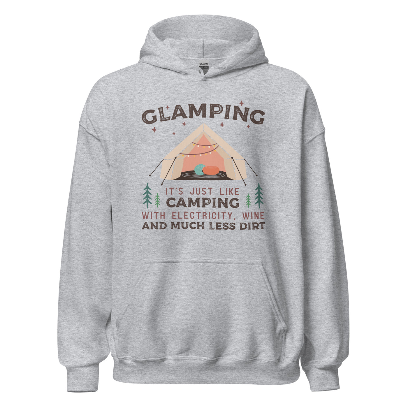 Glamping Unisex Hoodie